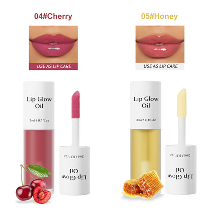 💗LAST DAY - BUY 1 GET 1 FREE💋Get the Perfect Pout✨Tinted Lip Glow Oil & Stain- For Lush, Hydrated Lips with a Natural Glow! 💖