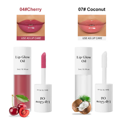 💗LAST DAY - BUY 1 GET 1 FREE💋Get the Perfect Pout✨Tinted Lip Glow Oil & Stain- For Lush, Hydrated Lips with a Natural Glow! 💖