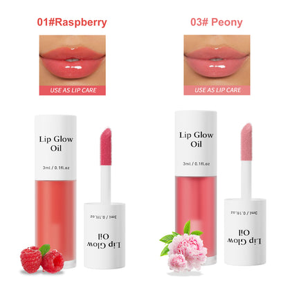 💗LAST DAY - BUY 1 GET 1 FREE💋Get the Perfect Pout✨Tinted Lip Glow Oil & Stain- For Lush, Hydrated Lips with a Natural Glow! 💖