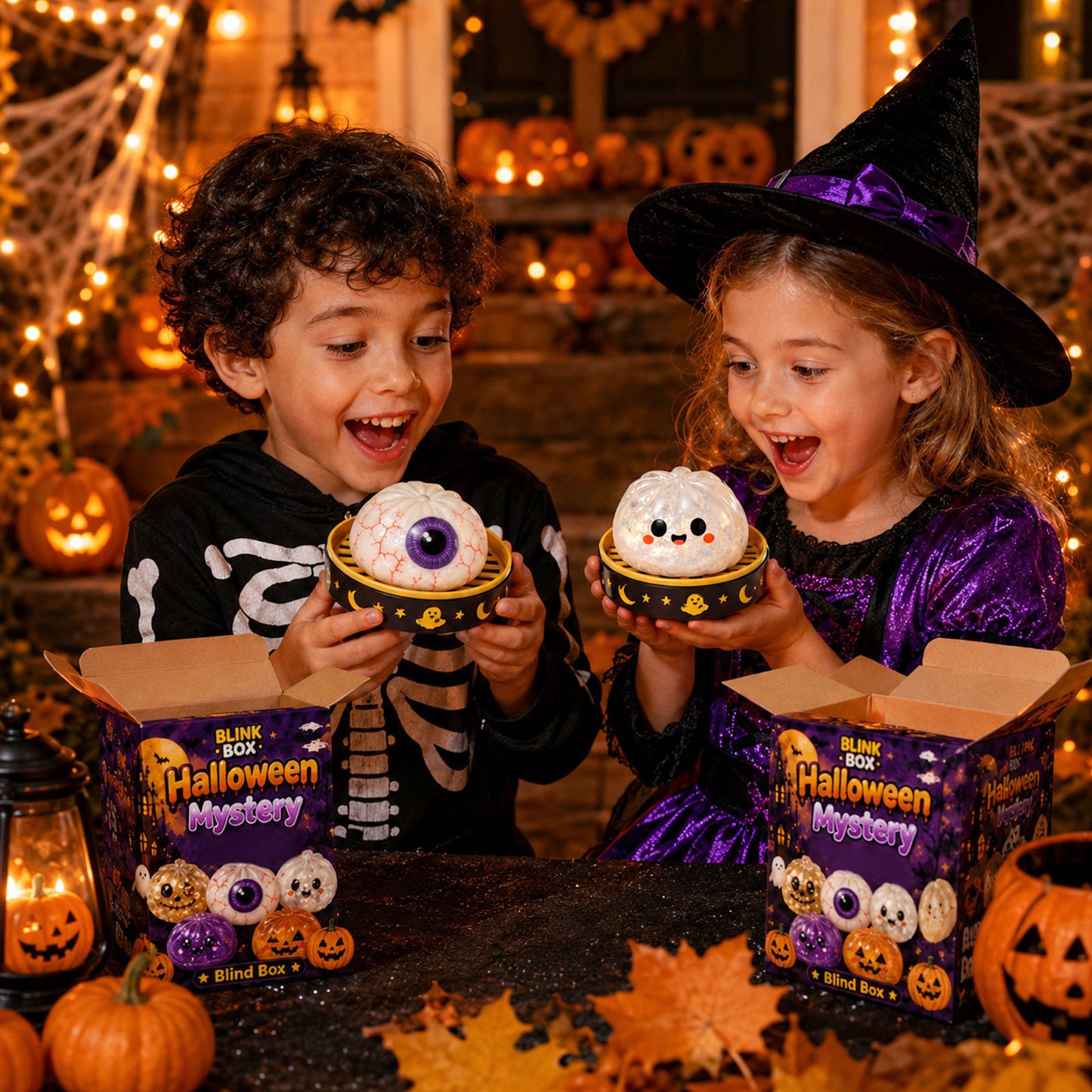 Spooky Cute Ghost Squishy Toy – Slow-Rebound Stress Relief Fidget