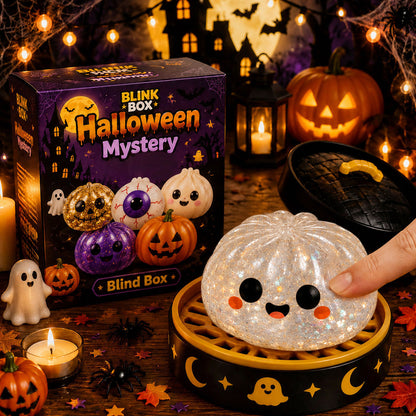 Spooky Cute Ghost Squishy Toy – Slow-Rebound Stress Relief Fidget
