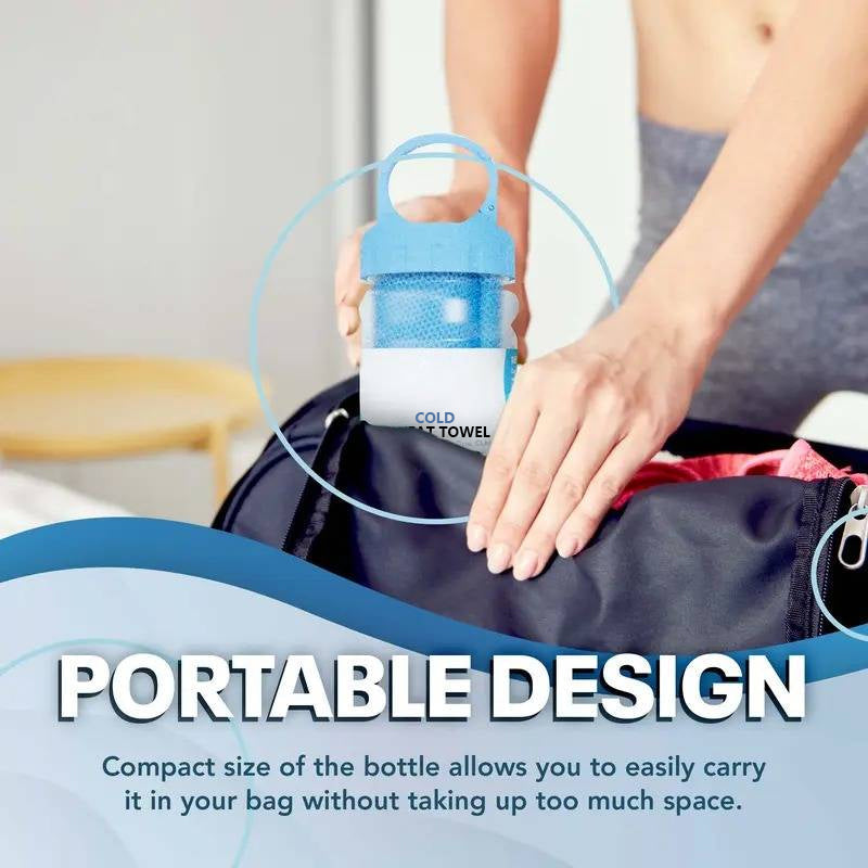 🎁Last Day Buy 1 Get 1 Free 🔥Cold Sweat Towel You Can Use Anywhere, Anytime! Reusable Soft Absorbent Cooling Portable
