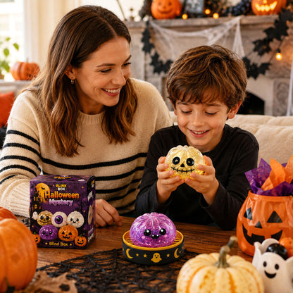Spooky Cute Ghost Squishy Toy – Slow-Rebound Stress Relief Fidget