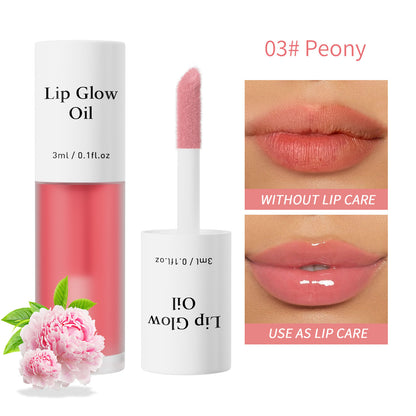 💗LAST DAY - BUY 1 GET 1 FREE💋Get the Perfect Pout✨Tinted Lip Glow Oil & Stain- For Lush, Hydrated Lips with a Natural Glow! 💖