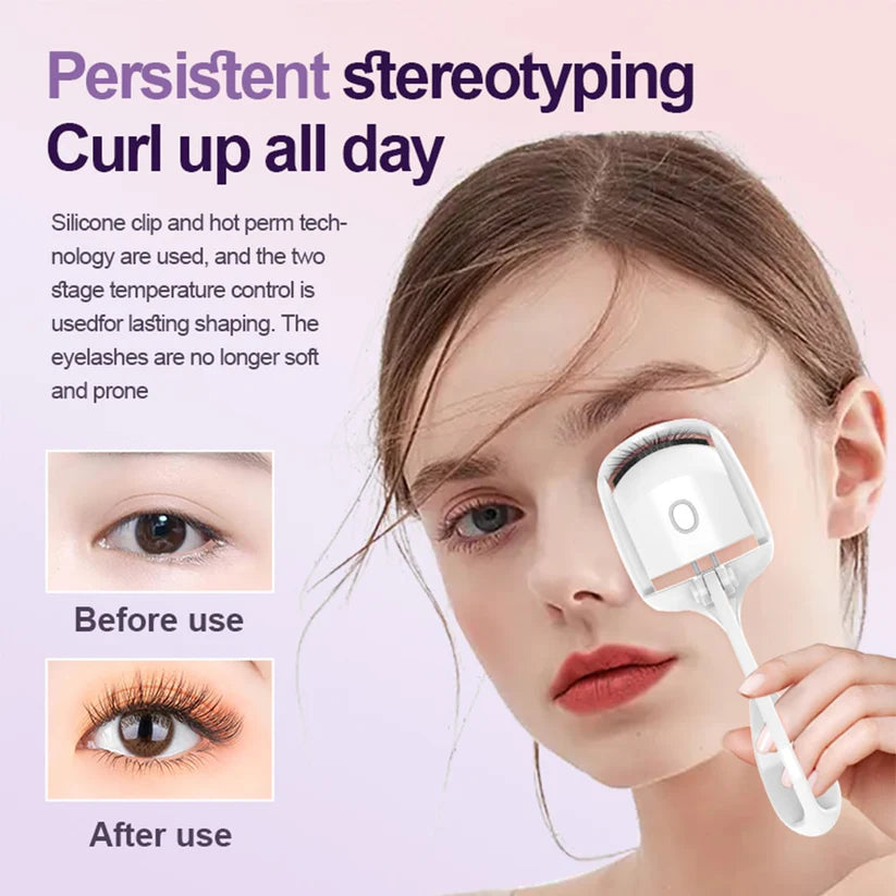 Electric Heated Lash Styler – Long-Lasting Lift in Seconds