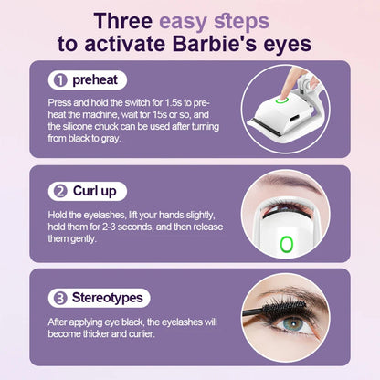 Electric Heated Lash Styler – Long-Lasting Lift in Seconds