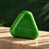 UNUMZEKKA Scalp Revival Bar — proposed embossed branding concept